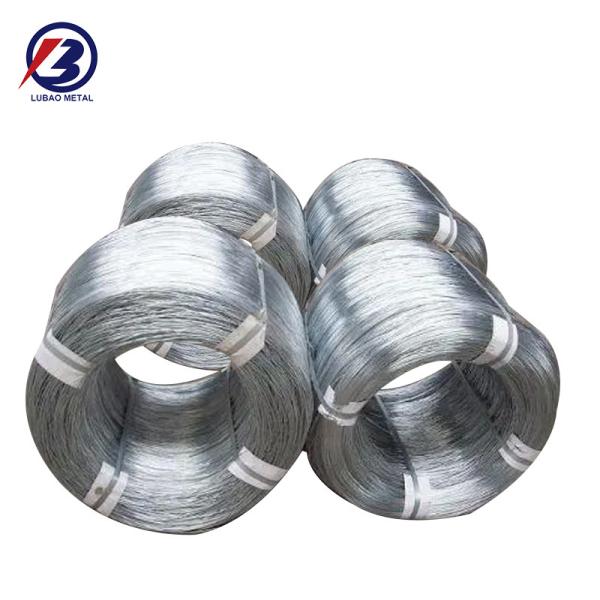 Non-Alloy SAE1006 Wire Hot Rolled Z35 Galvanized Steel Wire Rod in Coils for Making Nails Tolerance ±1% ±1% Tolerance