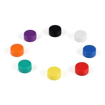 Imãs de geladeira com botão magnético redondo colorido quadro branco