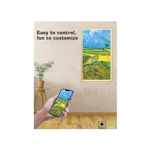 Картинная рамка музея гостиницы твердая деревянная показывает рекламу 27In LCD