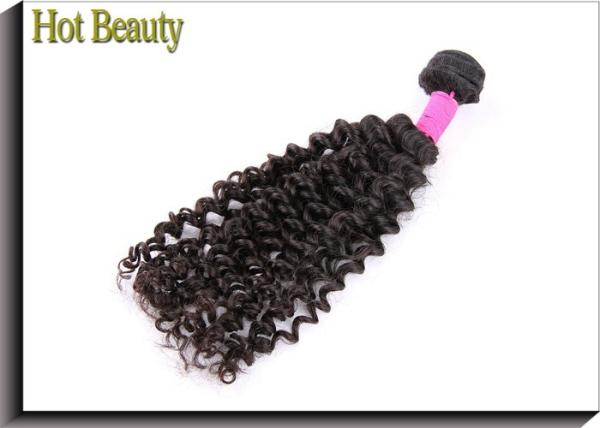 Grade 6A Virgin Hair Deep Wave Style Natural Black 1b# Can Be Dyed Human Hair Extensions
