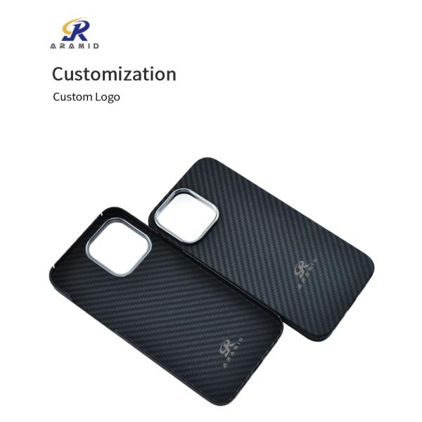 Радиотелеграф магнитной поддержки поручая сильный случай телефона волокна Aramid всасывания на iPhone 14