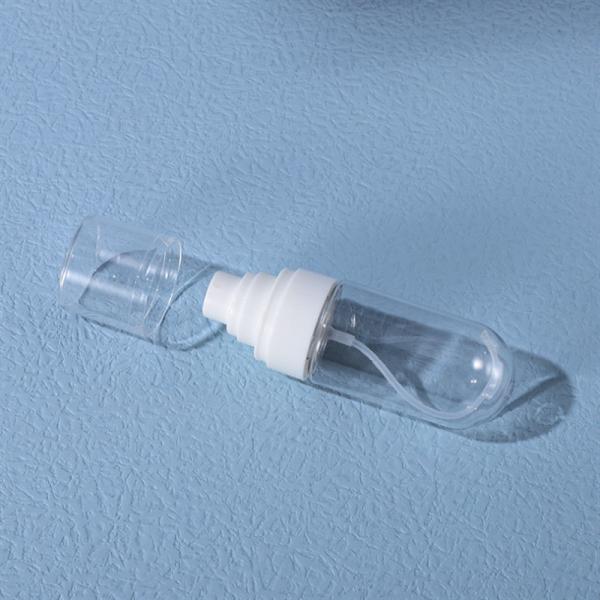 Luxury Cosmetic Mist Spray Perfume Bottle PET Plastic Upside Fine Mist Spray Bottle