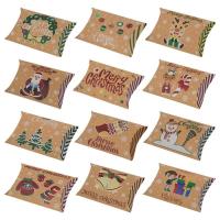 Boîte à lettres en papier kraft personnalisée pour Noël