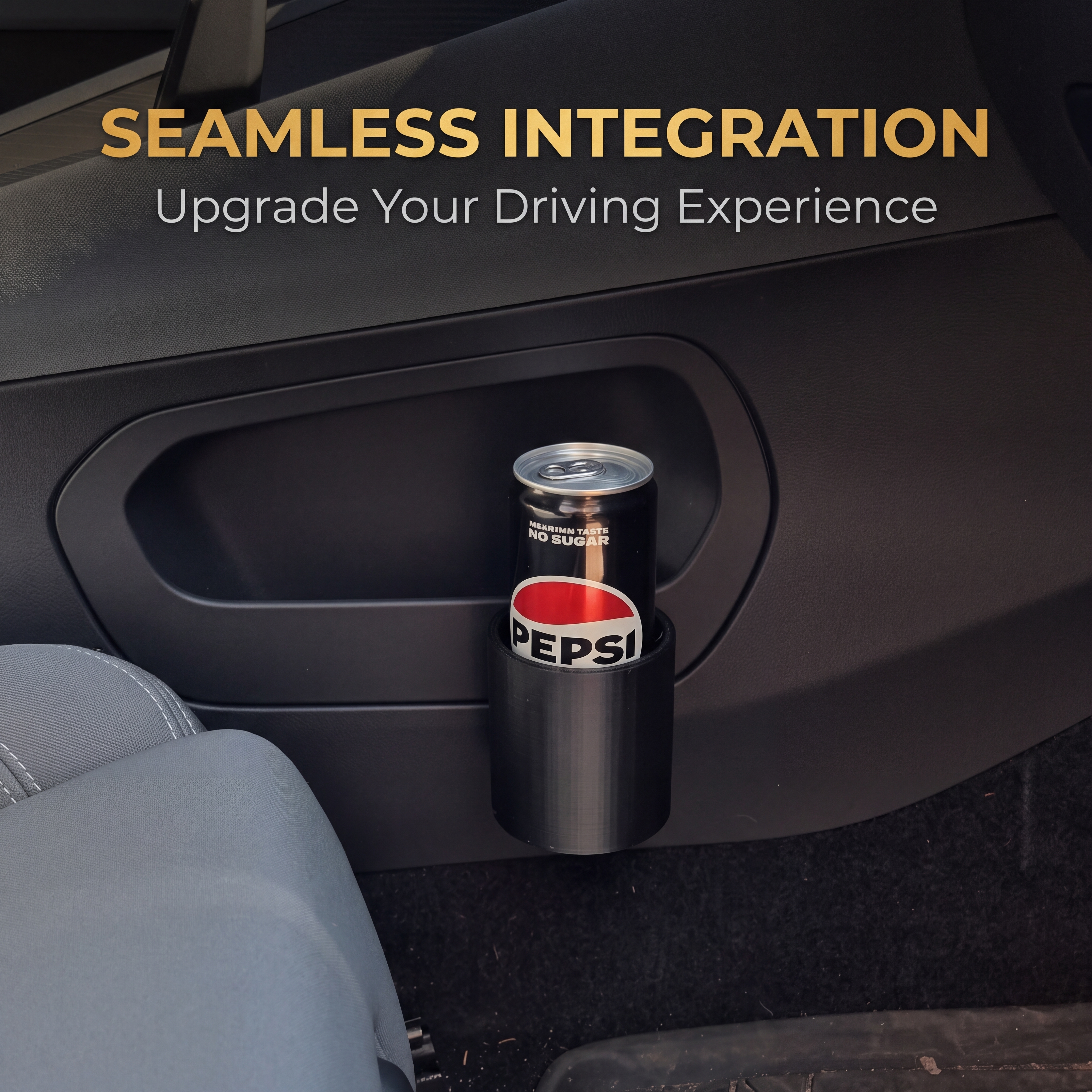 Space Saving Door Mount Cup Holder 3d Car Parts For Cans And Bottles