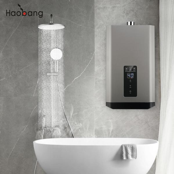 8 Years Service Life Forced Exhaust Gas Water Heater for Forced Smoke Extraction and 220V / 110V Voltage