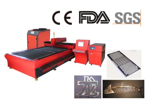 Construction Machinery Metal Fiber Laser Cutting Machine 2000W Power