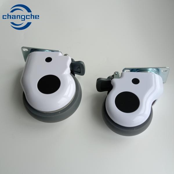 Poly TPR Rubber Universal Casters Wheel For Hospital Bed 5