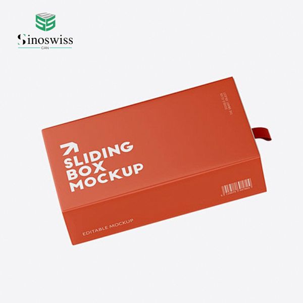 Luxury Square Paper Boxes Packaging Boutique Drawer Jewelry Perfume Box Custom Print