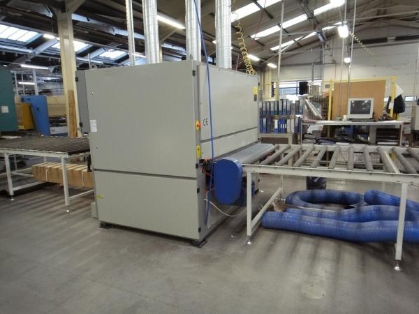 Sheet Metal Wide Belt Polishing Machine 1900mm Grinding Belt Length