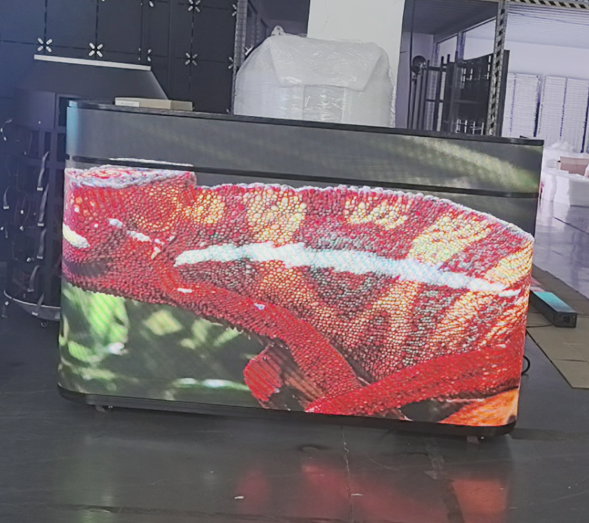 P2.5 GOB LED Display with 3840Hz Refresh Rate Low Blue Light Mode and Front Access Service for Office Reception