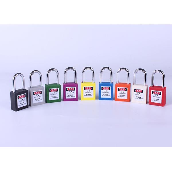 38mm Steel Shackle ABS lock body OEM Safety Lockout Padlocks