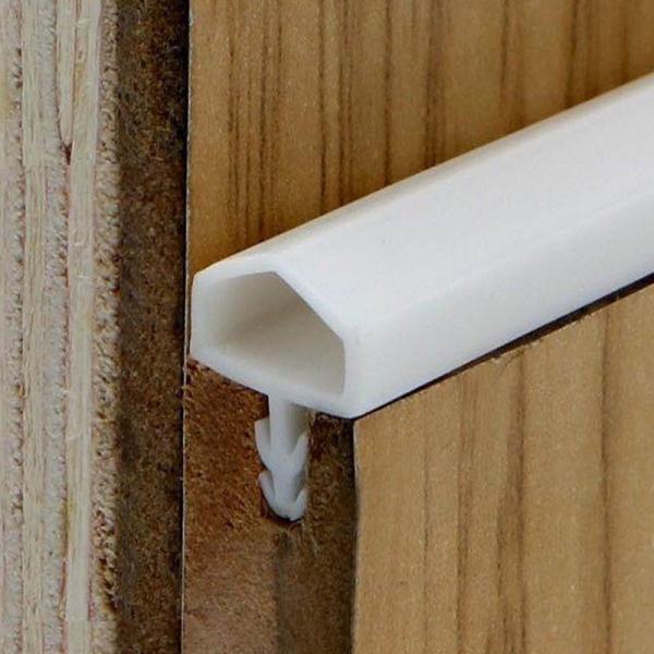 Aluminum Wooden Door Seal Strip with Silicone TPE PVC Material and ISO9001 Certificate