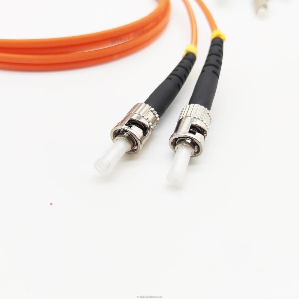 High Speed Fiber Optic Cables LC UPC To ST UPC Fiber Optic Patch Cord Custom FTTH Optical Fiber Cable