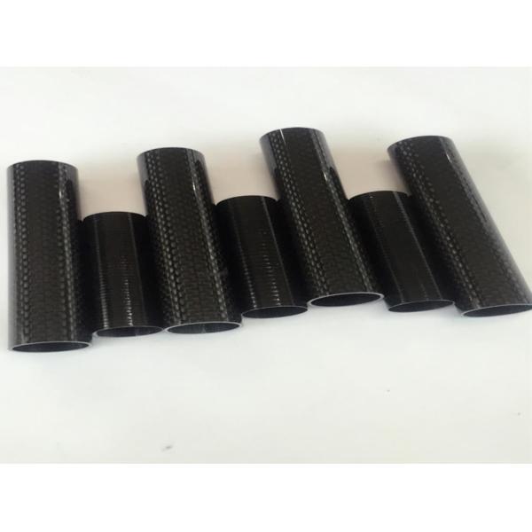 Industry Partscarbon Fiber Tube Single Wall 3K Twill 8mm Fatigue Resistance