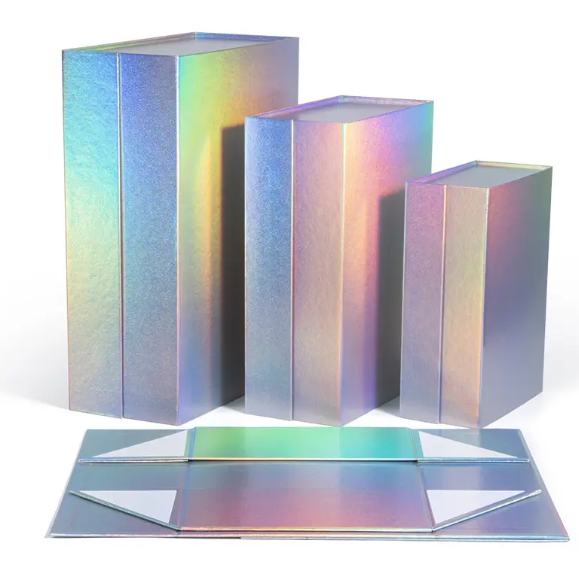 Luxury Magnetic Foldable Gift Box Customized Logo Packaging Paper Box