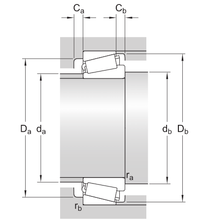NSK HR 320/28 XJ Tapered roller bearings, single row, japan, Complete. NSK 32028 (28X52X16)- NSK Popular item