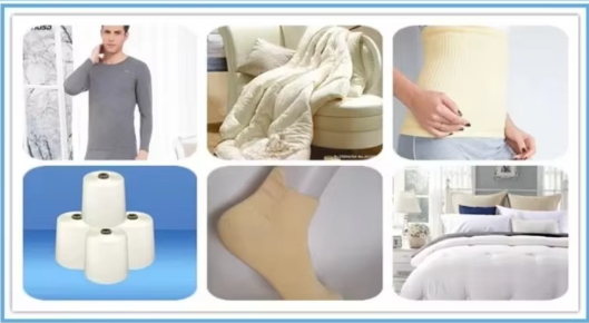 Nylon 66 Fiber 16.7DTEX Raw White Semi-Dull Staple Fiber