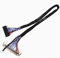 AWG26-28 Cable LVDS à isolation noire pour la transmission en réseau