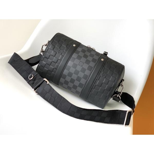 Сумка посыльного шахматной доски LV Keepall BandoulièRe 25 заклеймленных людей