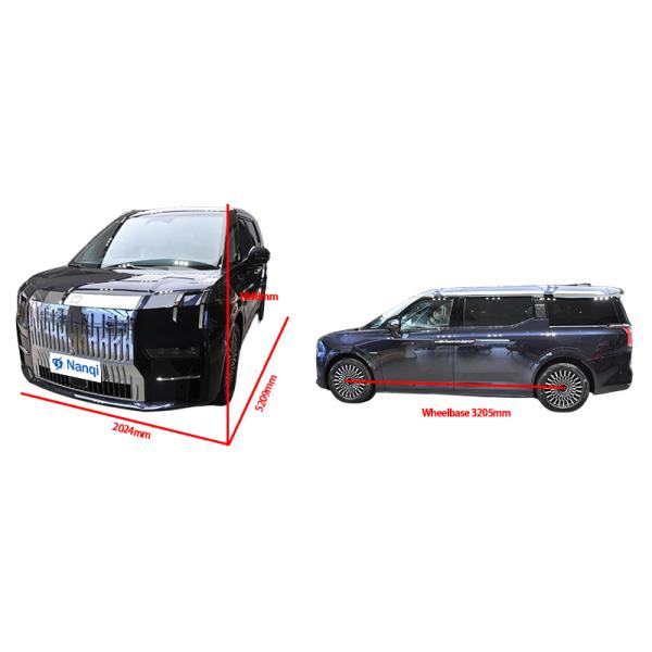 Fashion MPV ZEEKR 009 Pure Electric Car New Energy Vehicle For Business