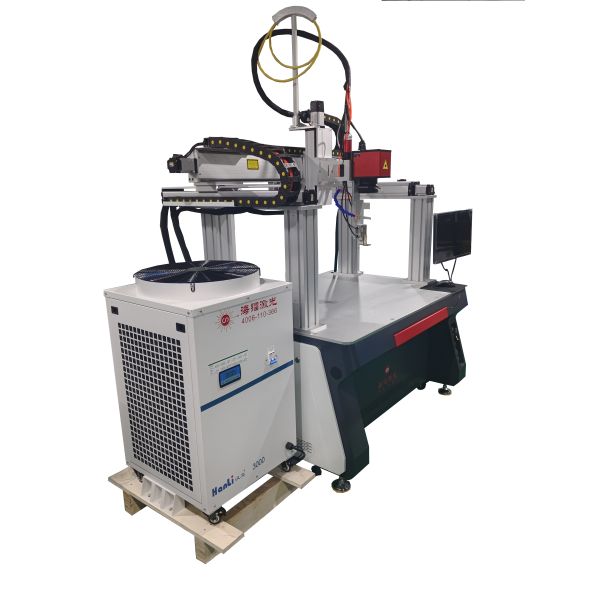 CNC Gantry Laser Welder with CCD Vision and 0.1mm Precision Spot | 0.1mm laser spot gantry welder | automatic alignment gantry laser welder