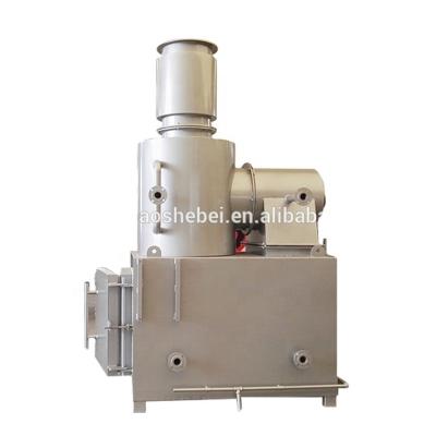 Incineração pirolítica a altas temperaturas Equipamento de tratamento de resíduos