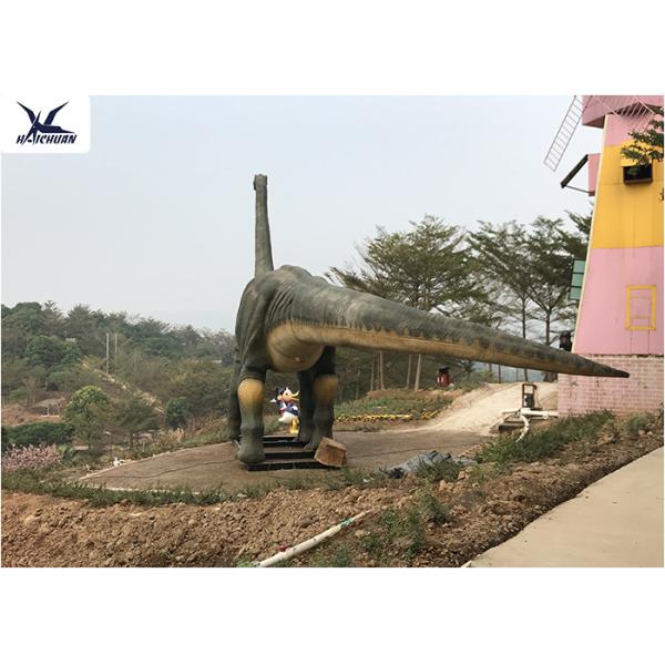 Life Size Animatronic Dinosaur Garden Ornaments Mother And Baby Garden Display