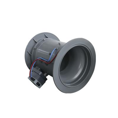 16:1 Air Volume Adjustment Ratio Flange and Socket variable air volume butterfly valve