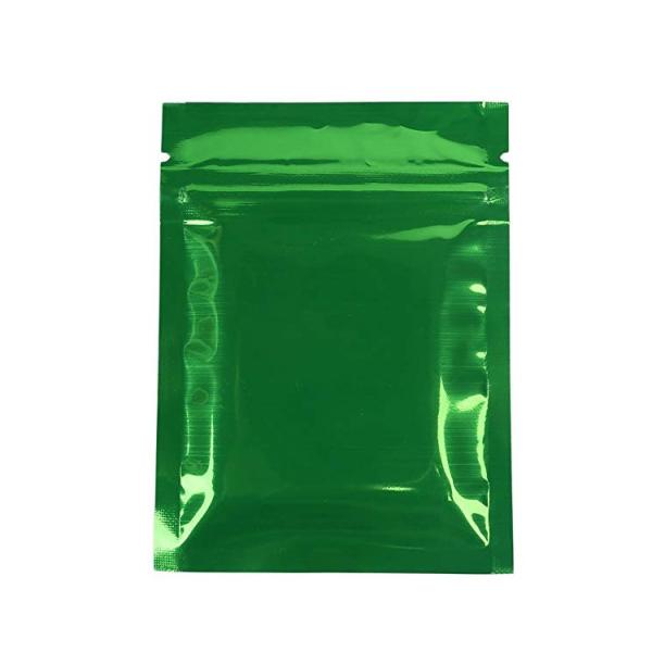 Colorful Mylar k Bag Smell Proof Food Storage Metallic Foil Airtight Bags Plastic Candy Packaging Pouch Flat Heat