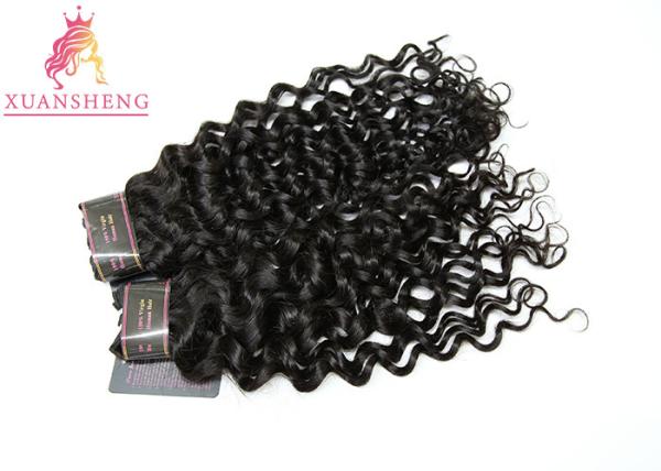 10A Peruvian Human Virgin Hair Weave Unprocessed Curly Italian Curly Extensions