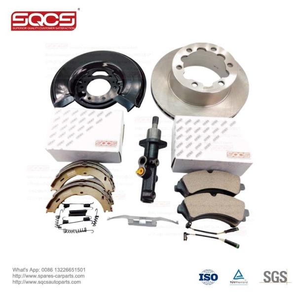 Vêtements automobiles Mercedes-Benz SQCS OE 9064200420-2 Pièces automobiles Souliers de freinage Réservé arrière avec kit de réparation Expédition Expédition aérienne Expresse maritime