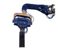 Martelo do Vibro do impacto de Hydraulic Pile Hammer 165mm da máquina escavadora