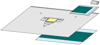 Vertical Isolation Pack Disposable Surgical Packs With Transparent Polyethylene Drape