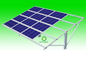 AL 6005-T5 Aluminum Solar PV Mounting Systems Hot Dip Galvanized Steel