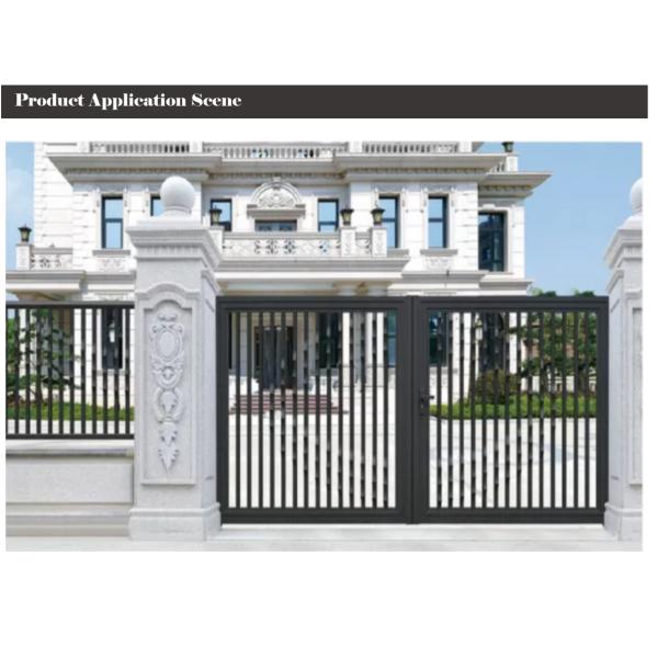 Modern Aluminium Louver Doors Retractable Sliding Anodized With Automatic System