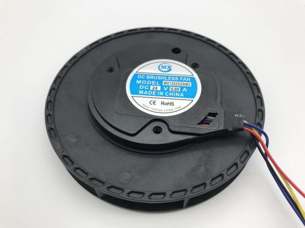 Kitchen Exhaust System Dc Centrifugal Blower 4.7 Inch Impedance Protected