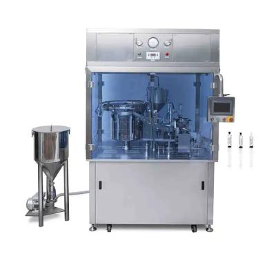 Máquina de Enchimento de Seringa PLC 550 kg Liquido 220V/50Hz Aço Inoxidável