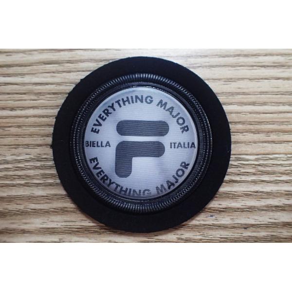 Изготовленный на заказ ярлык заплаты 3D товарного знака TPU высокочастотный