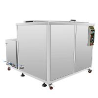 Limpiador ultrasónico industrial de las piezas del motor con el sistema del filtro de aceite