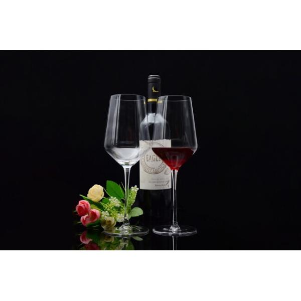 540ML Universal White And Red Wine Glasses Transparent 19oz Lead Free Hand Blown