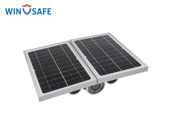 8mm Lens Remote Wireless Solar IP Camera Network 100 Meters Night Visibility