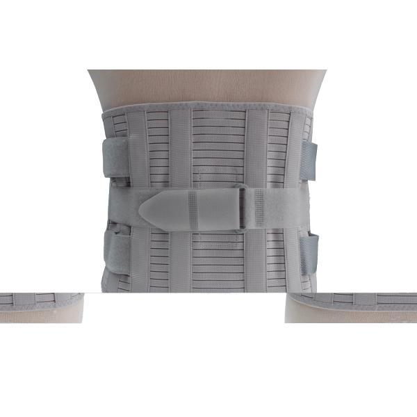 Reinforced Elastic Lumbar Back Spine Brace With Posterior Steel Stays