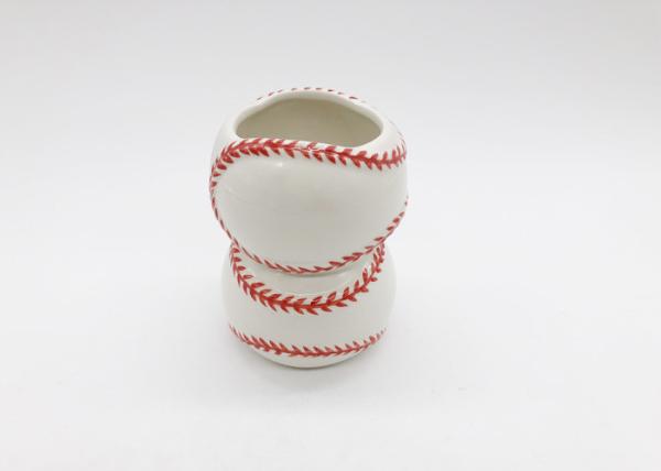 Sanitary Ware Baseball Bathroom Accessories Sets Hand Painted For Everyday Care