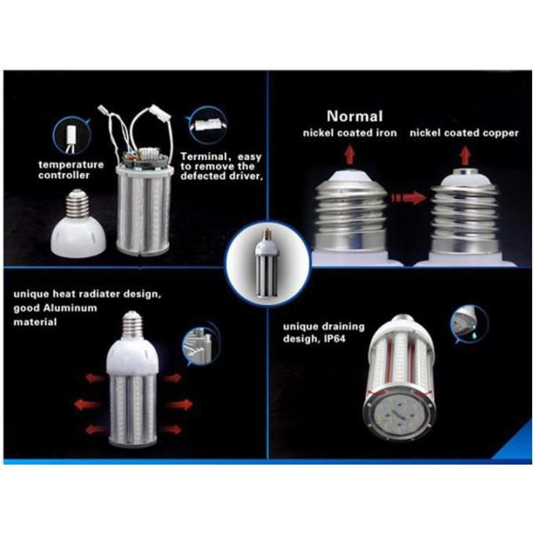 45W E27/E40 LED corn Street Light IP64 waterproof 360 degree good heat dissipation road lamp AC 85-265V