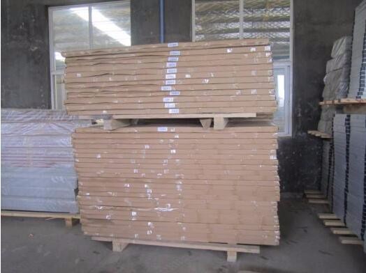 PVC MDF Interior Wood Composite Door Natural Wood Veneer Right / Left Opening Direction