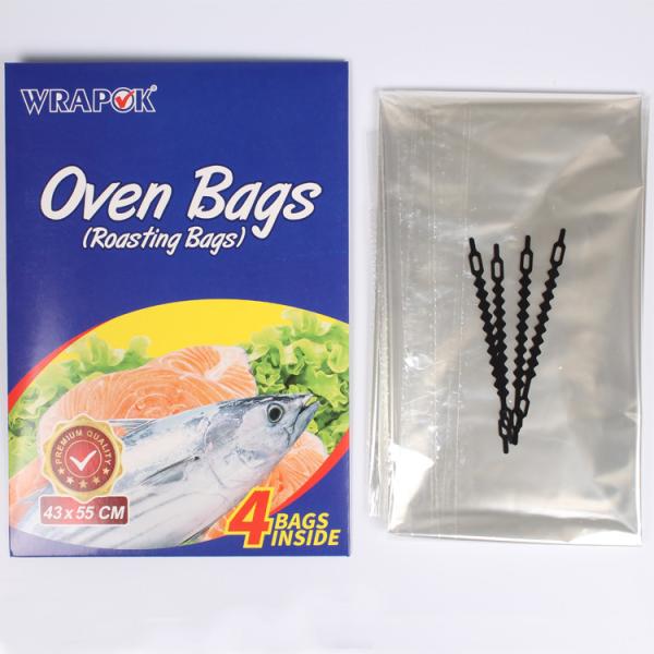 Eco - Friendly PET Oven Cooking Bags Turkey Bread Oven Proof Bags SGS Passed
