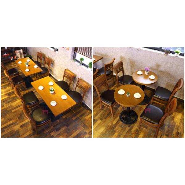 American Style All Wood Dining Room Chairs ,  Traditional Wooden Dining Chairs 