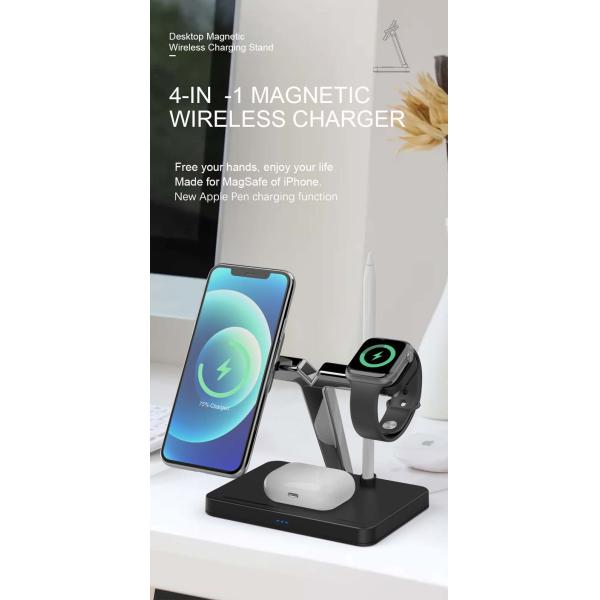 Qi Phone Stand With Wireless Charging