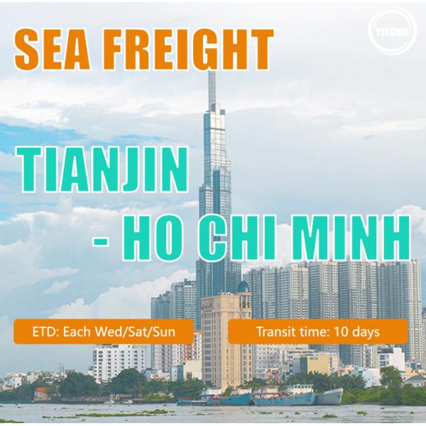 Quality Sea Freight, Safe and Fast Delivery Freight Forwarder Provides DDP Door-to-Door Service From China to Vietnam