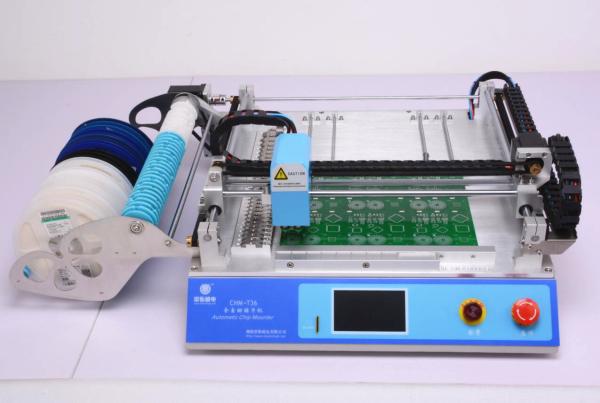 Table top SMT Chip Mounter 29 Feeders 2 Heads SMD LED Pick and Place Machine CHMT36